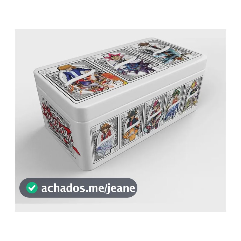 Yugioh Lata Mega Tin 2025 Konami Idioma Português Lacrado Português