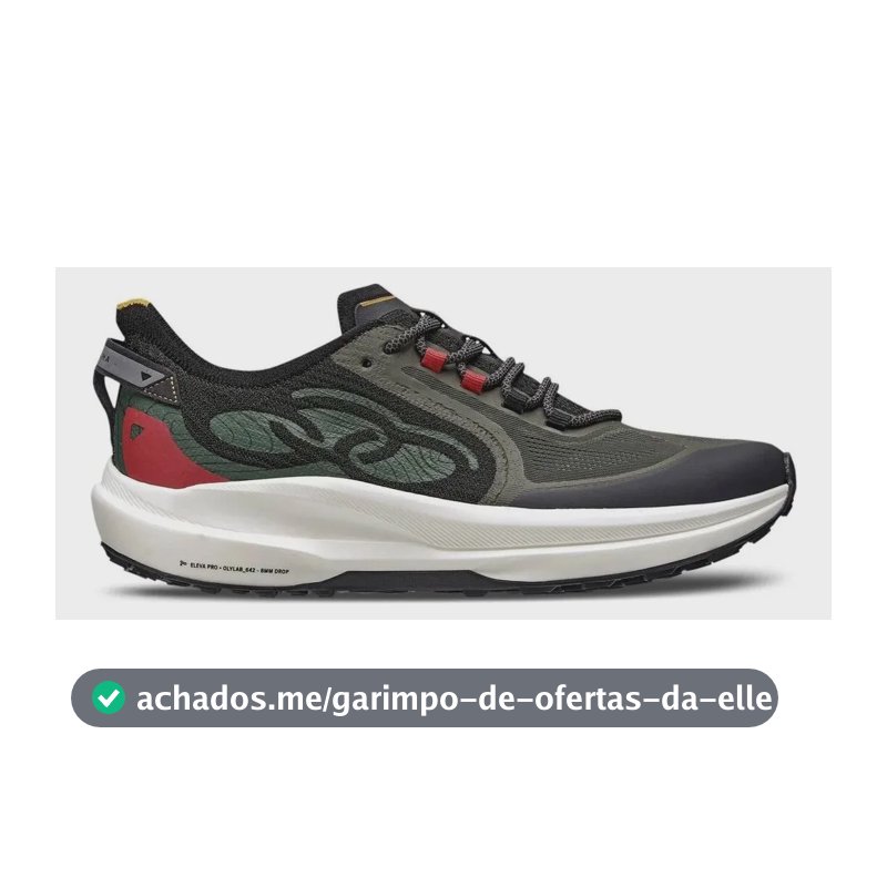 Tênis Olympikus Corre Trilha Militar/preto Original Militar/preto Geométrico 38 Br