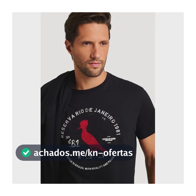 Camiseta Sb Algodão Carimbo Gaze Reserva