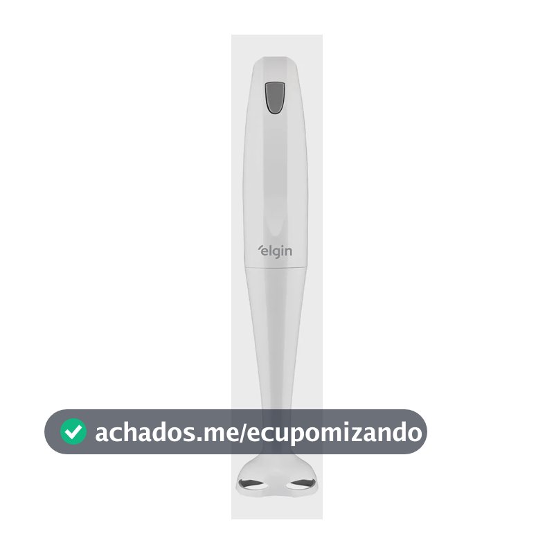Mixer De Mão Portátil Branco 200w Com Copo 700ml MIX1002 Elgin