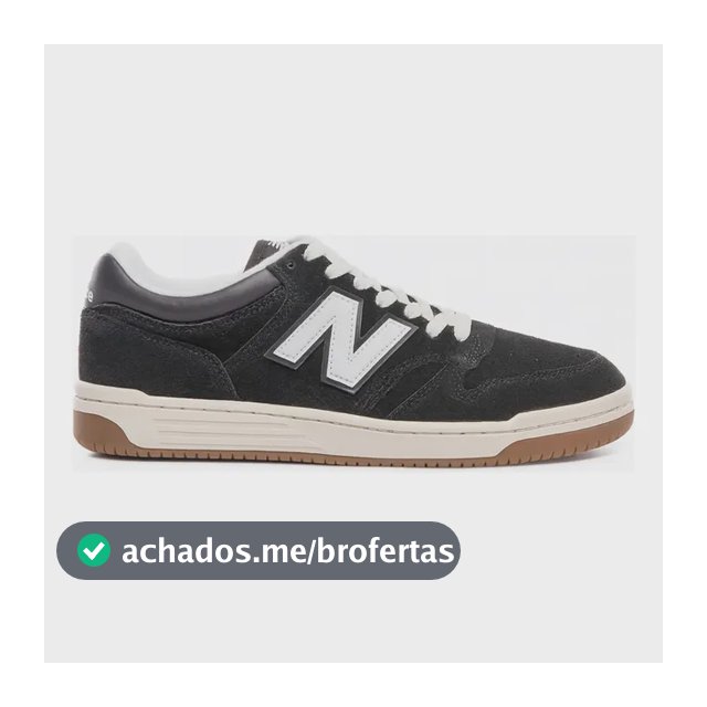 Tênis New Balance Original 480 Low Masculino Urbano Clássico