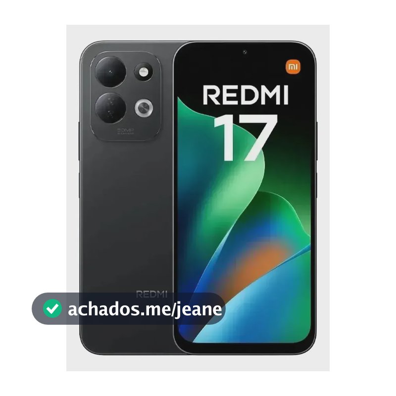 Celular xiaomi redmi 17 6GB+6GB) 256GB ROM Dual Chip