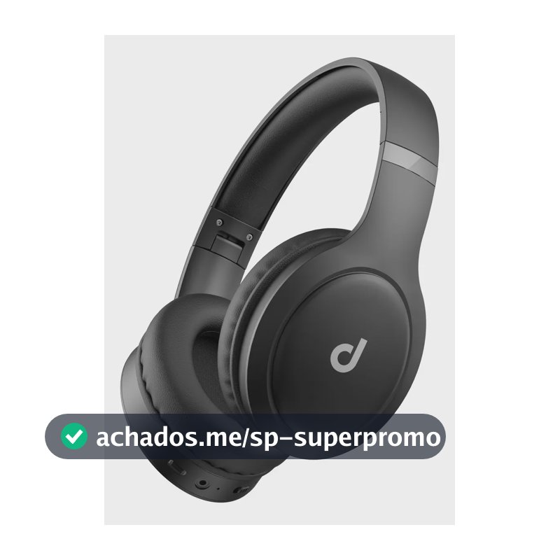 Fone De Ouvido Headphone Dapon H02D Bluetooth 5.1 Over-ear 22h Preto