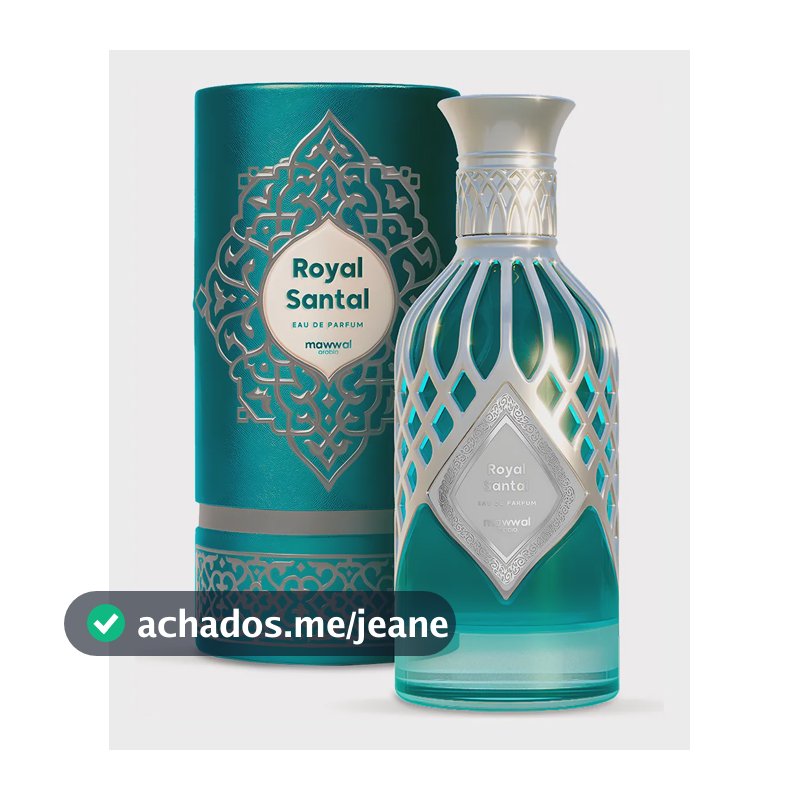 Perfume Árabe Mawwal Royal Santal 100ml Edp Unissex Original 100ml
