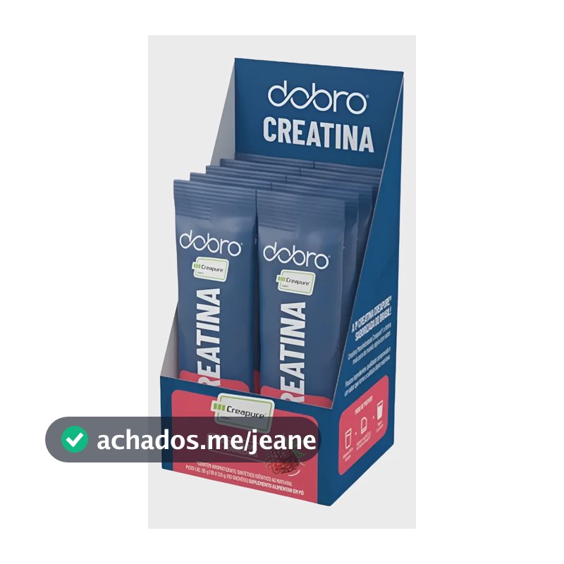 Stick Creatina Creapure®, Dobro, Zero Açúcar E Zero Calorias Frutas Vermelhas 10 Unidades