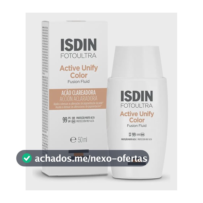 ISDIN Clareador Facial Foto Ultra Active Unify Color FPS 99 - 50ml