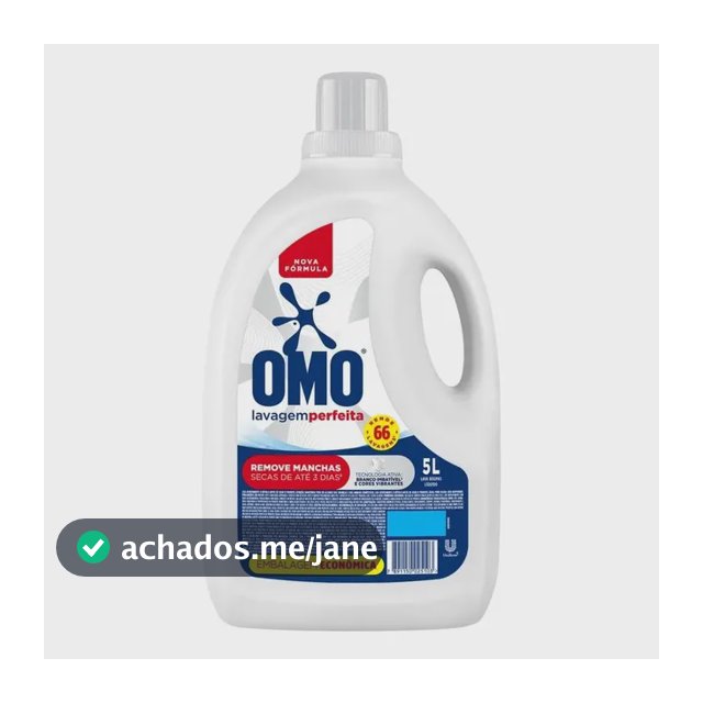 Sabão Líquido Omo Lavagem Perfeita 5L