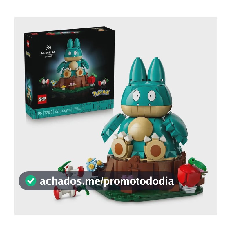 LEGO® Pokémon™ Munchlax; Conjunto de Construção 72150