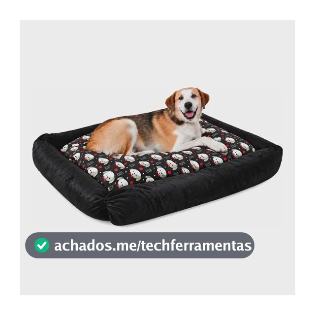 Cama Pet Extra Grande 100x70 Impermeável Cama Cachorro Luxo