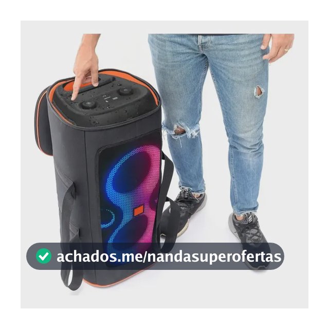 Case Bolsa Jbl Partybox 110/120 Laranja Abertura Frontal Laranja