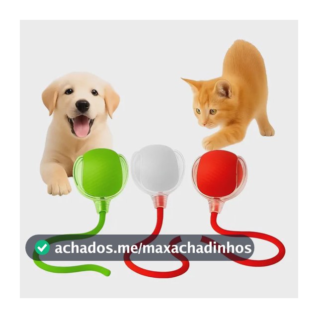 Bola Elétrica Interativa Brinquedo Inteligente Gato Cachorro Sortidos
