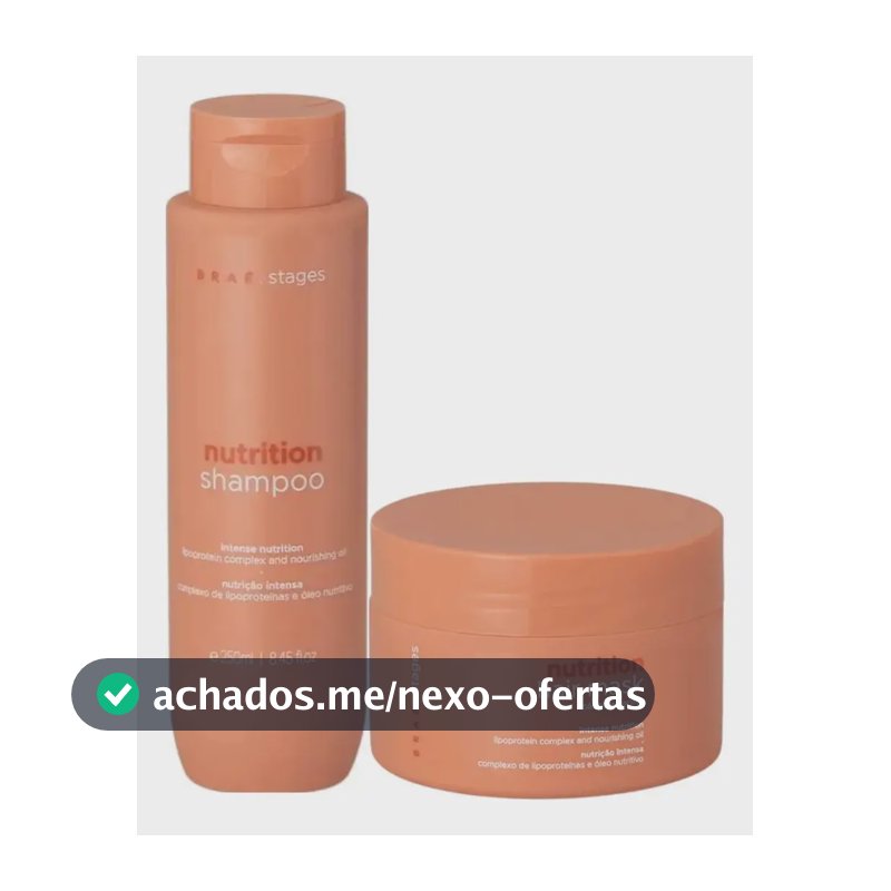 Braé Stages Kit Nutrition 2 Produtos (shampoo E Máscara)