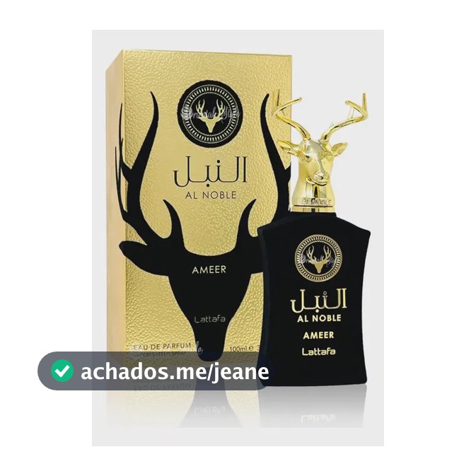Perfume Lattafa Al Noble Ameer 100ml Eau de Parfum Original