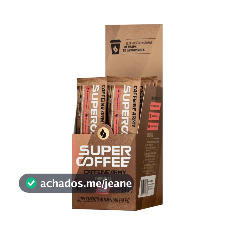 Supercoffee Tradicional - Display (140g) - Caffeine Army