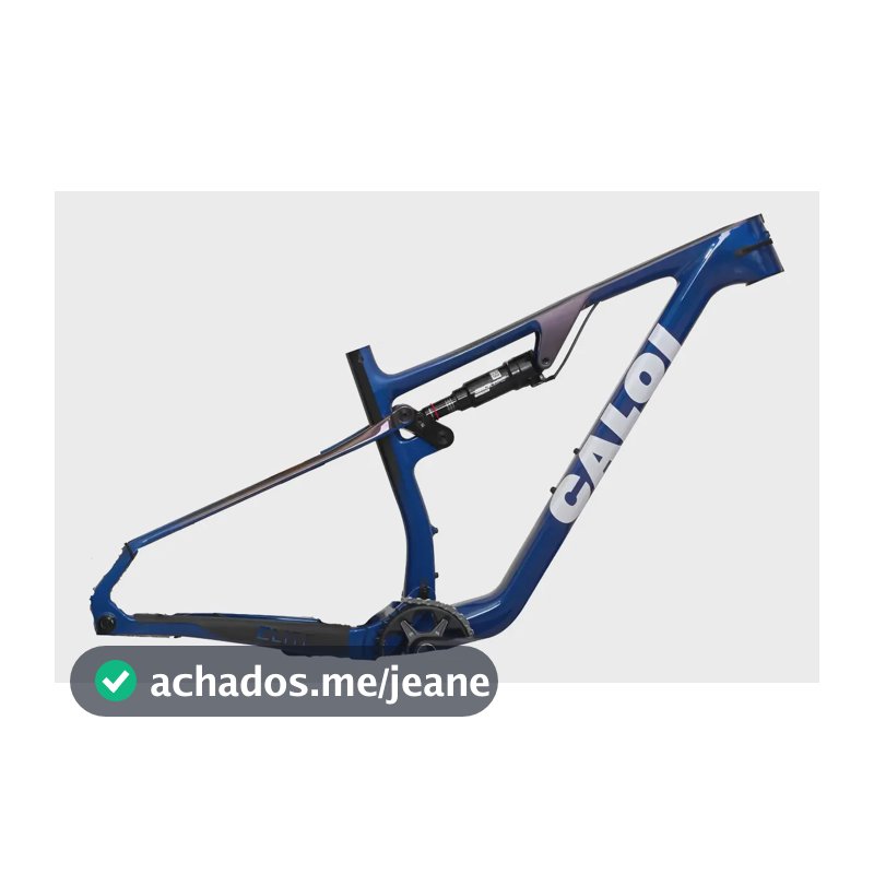 Quadro Carbono Full 29 Caloi Elite Carbon Fs Sport 2025 Azul Xl/21