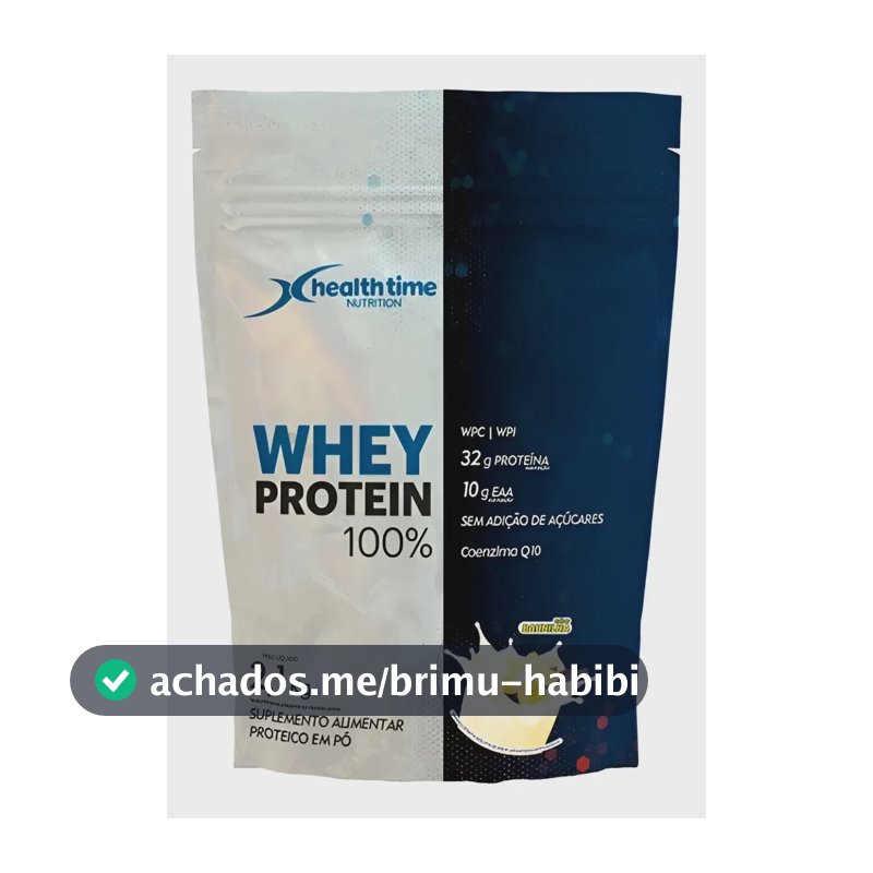 Whey Protein 100% Isolado 2,1kg Zero Açúcar 32g Proteína Sabor Morango