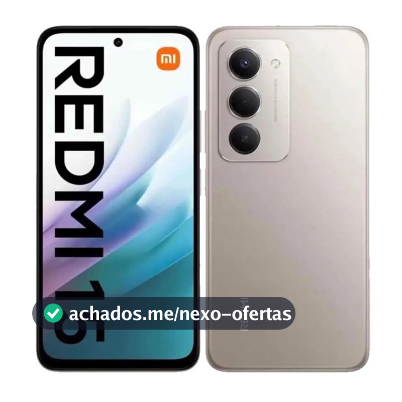 Xiaomi Redmi 15 12gb Ram 128gb Dual Sim 50mp 7.000mah Cinza Titan Gray