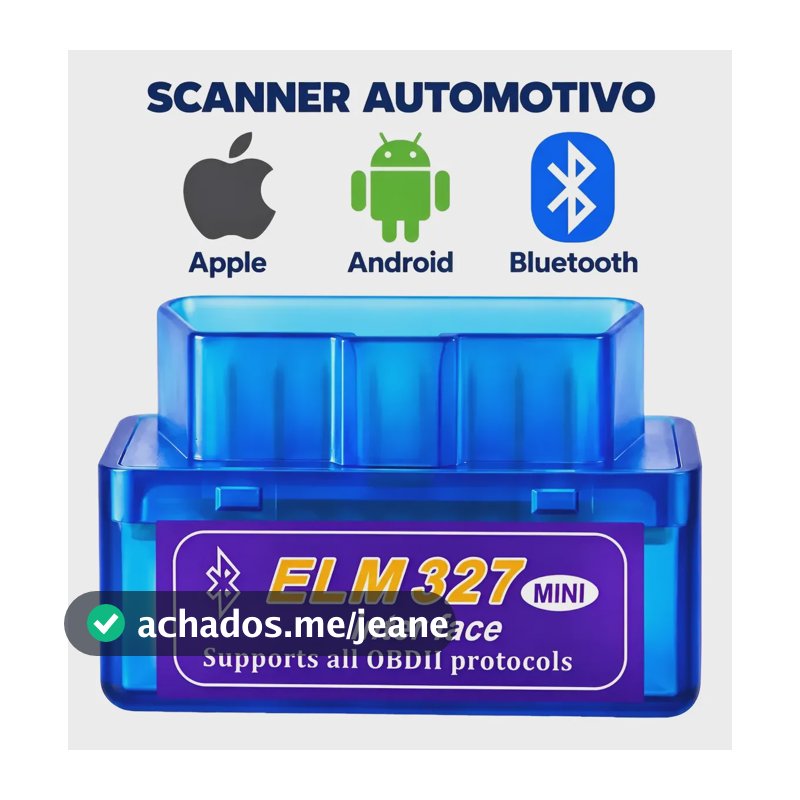 Scanner Automotivo Bluetooth Obd2 Android - Entrega Imediata
