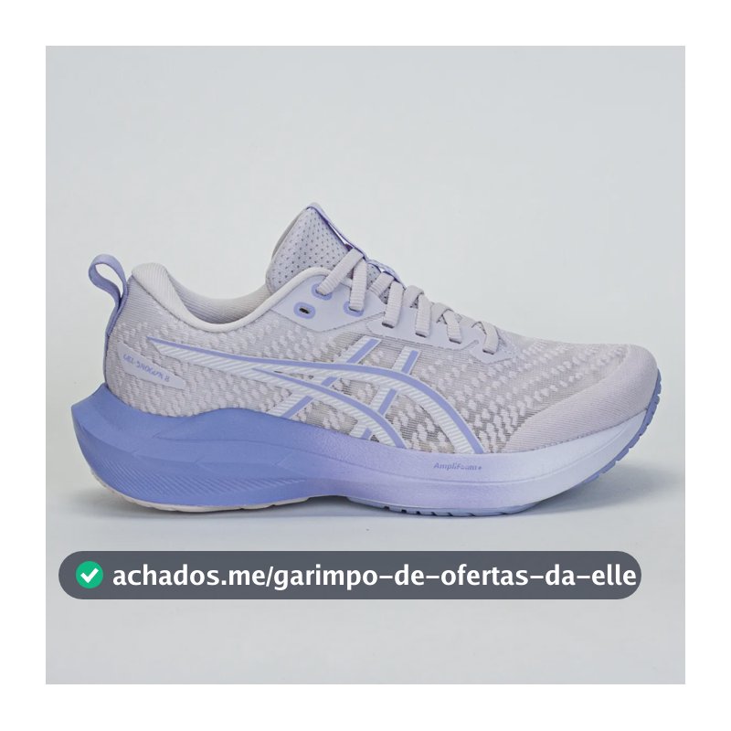 Tênis Asics Gel Shogun 8 Feminino Caminhada Lilás/branco 37 Br