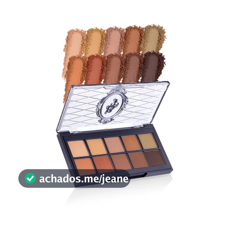 Bt Transition - Paleta De Sombras Bruna Tavares 10 Cores
