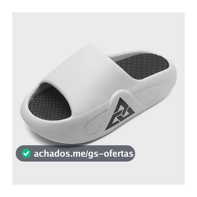 Sandália Slide Chinelo Nuvem Conforto Grosso Moda Masculino