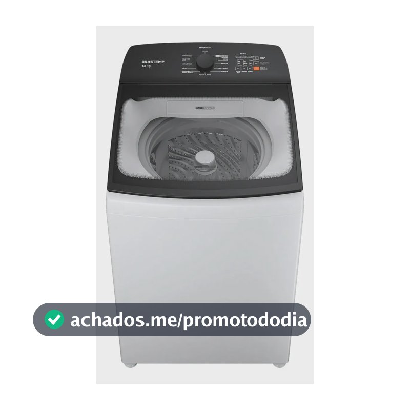 Máquina De Lavar Brastemp 13kg Branca Com Ciclo Tira Manchas Branco