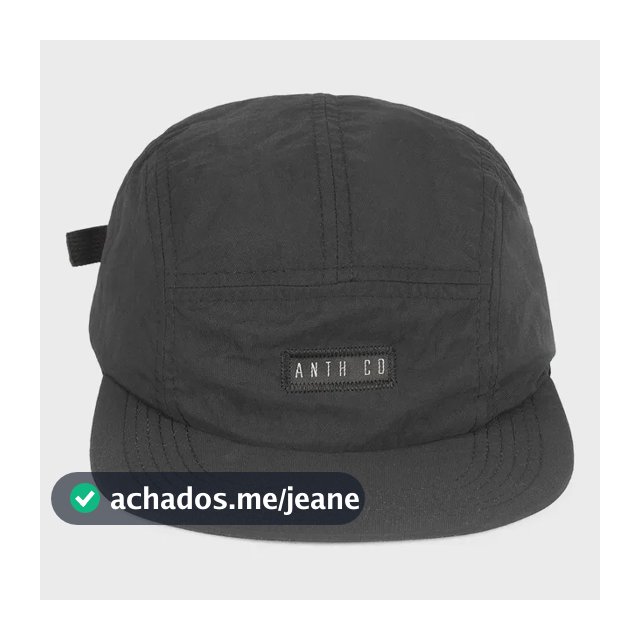 Boné Anth Co Aba Reta Tec Five Panel Strapback Original