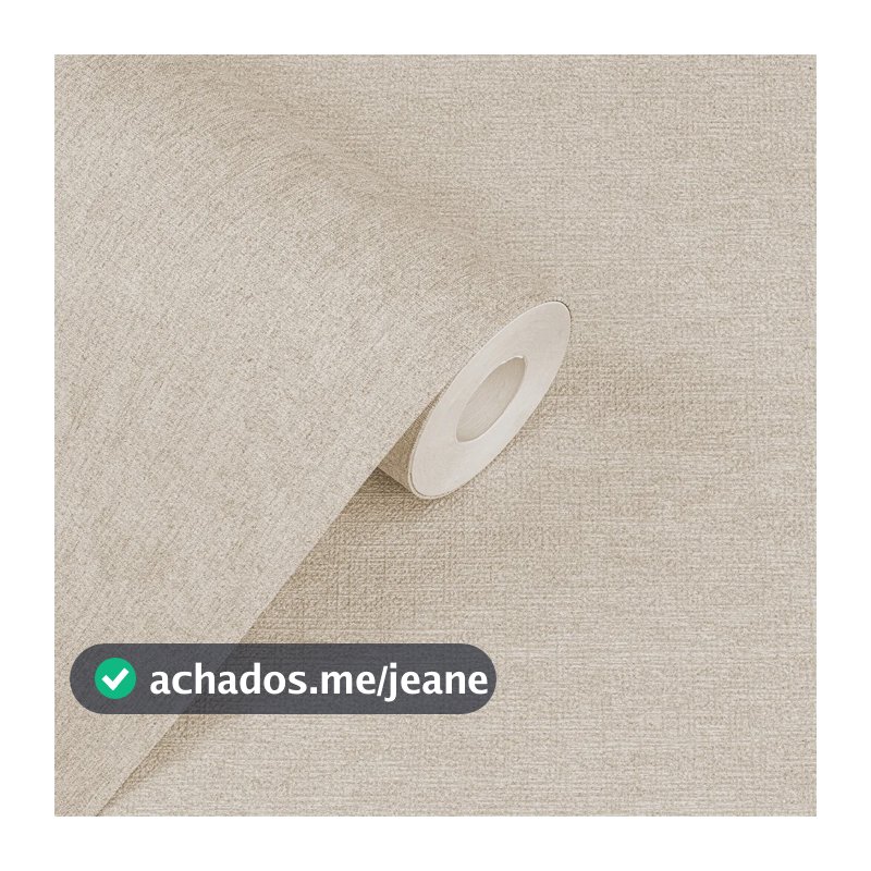 Adesivo De Parede Linho Premium Autocolante Rolo 3m Bege