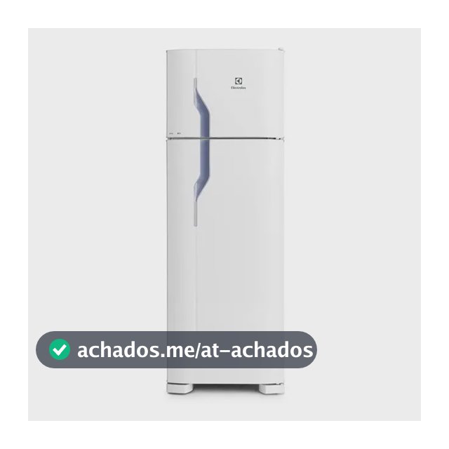 Geladeira Electrolux Cycle Defrost 260L Super Freezer Duplex Branca DC35A