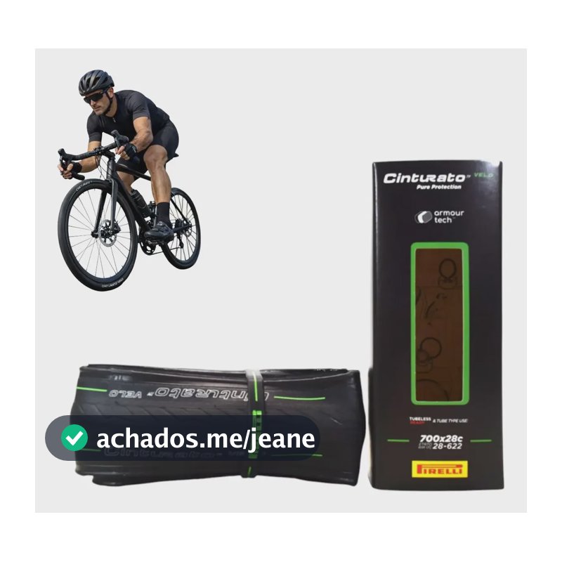 Pneu Pirelli Cinturato Velo 700x28c Speed Kevlar Tubeless