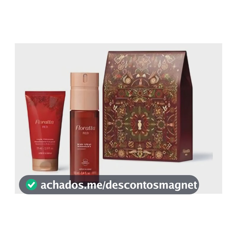 Presente Kit Combo Boticário Floratta Red (loção + Desod.)
