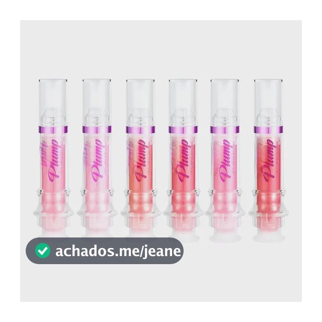 Brilho Labial Ardência Volume Instantâneo Seringa Com Plump