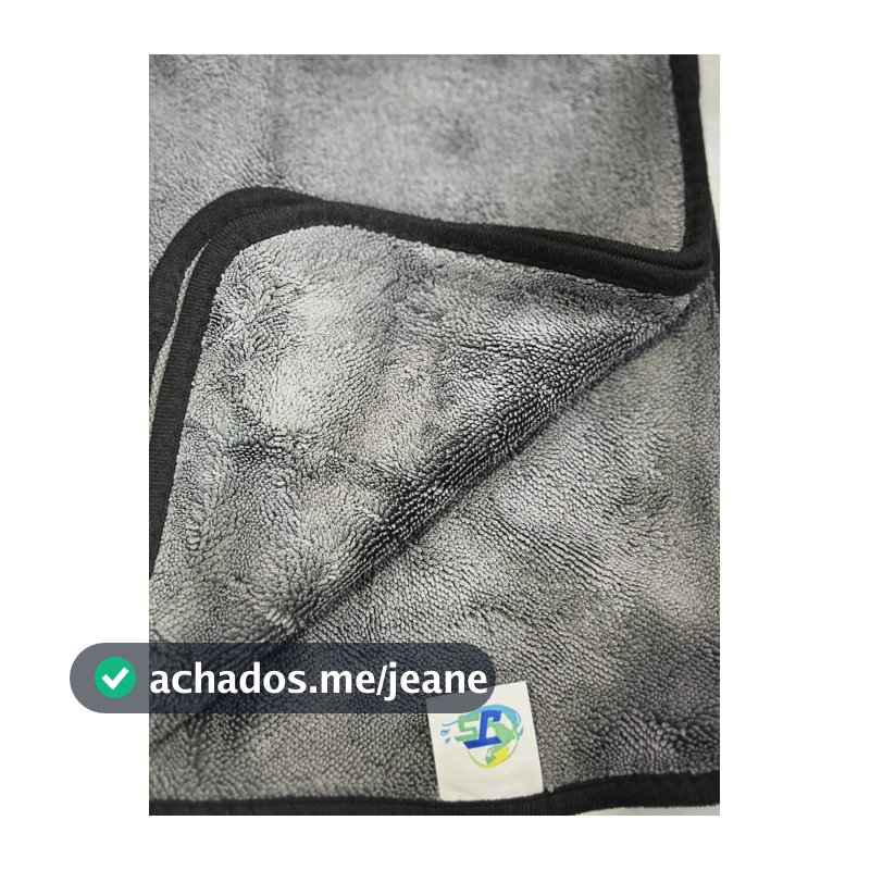 Toalha De Microfibra Para Secagem Automotiva Pano Js 60x90 Cm 600gsm
