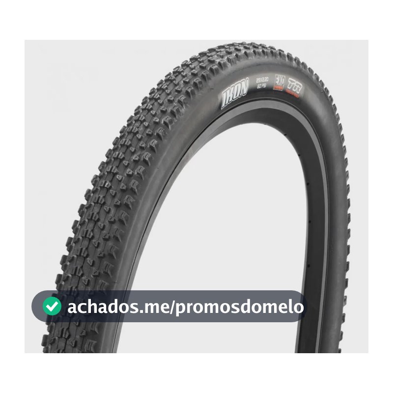 Pneu Bike Maxxis Ikon 29x2.20 Dobrável Exo Tubeless Pr Black