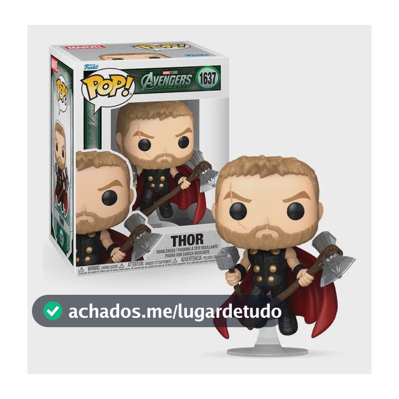 Boneco Funko Pop! Marvel Vingadores Dr Destino Thor