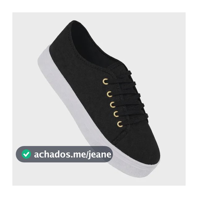 Tênis Feminino Casual Slipon Preto Branco Confortavel Sapato