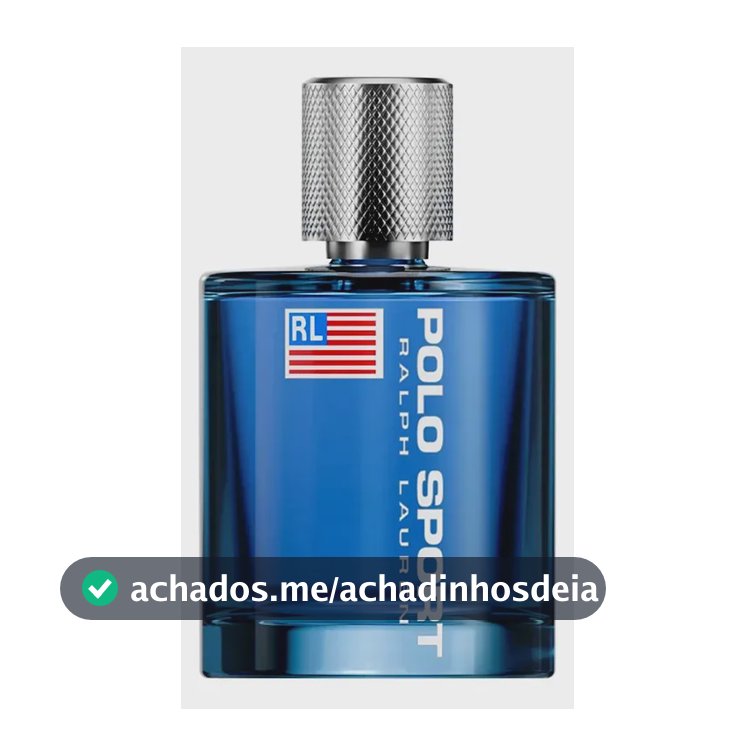 Perfume Masculino Aromático Cítrico Fresco e Energizante, Eau de Toilette Polo Sport Ralph Lauren 100ml