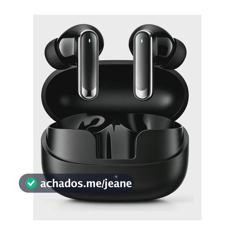 Fone De Ouvido Bluetooth 6.0 Anc Para Tv E Samsung Cor Preto Preto
