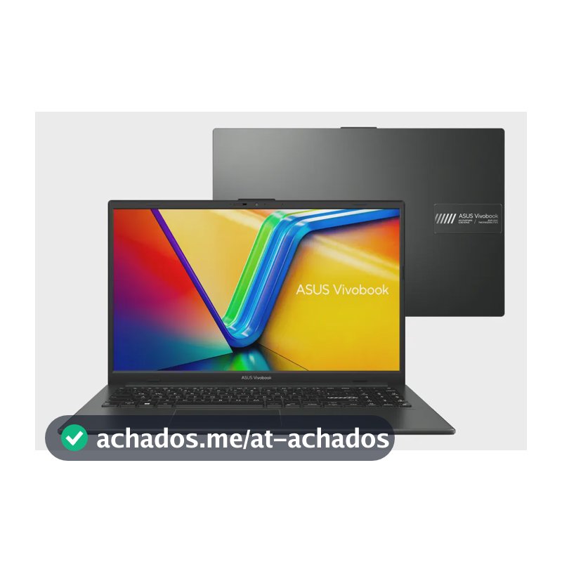 Notebook ASUS Vivobook Go 15 E1504 AMD RYZEN 5 7520U 8GB Ram 256GB SSD Linux KeepOS 15,6” FHD Black E1504FA-NJ731