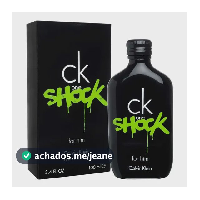Perfume Calvin Klein Ck One Shock Eau De Toilette 100ml Masculino