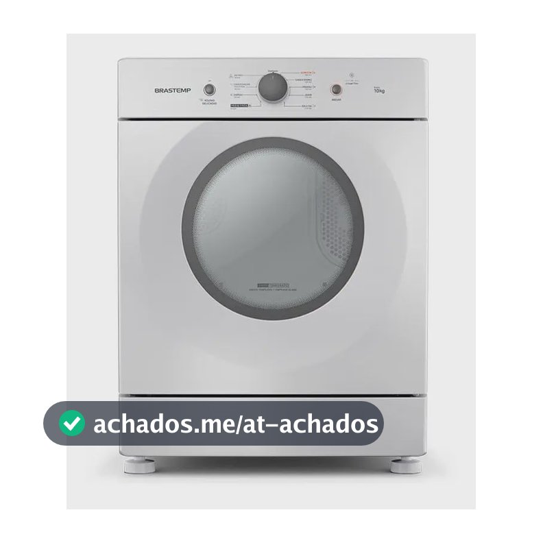 Secadora de Roupa Brastemp 10kg BSR10BB Cor Branco
