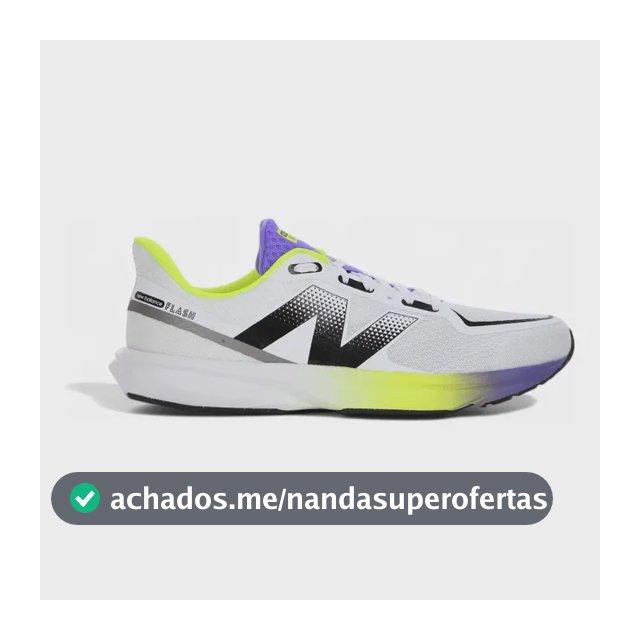 Tênis New Balance Flash V7 Masculino Preto Treino