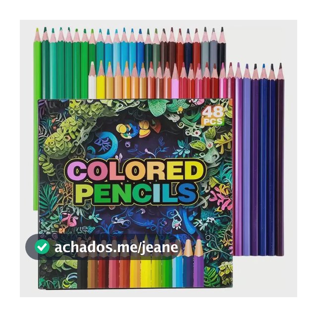 48 Lápis De Cor Para Desenhar 48 Colored Pencils