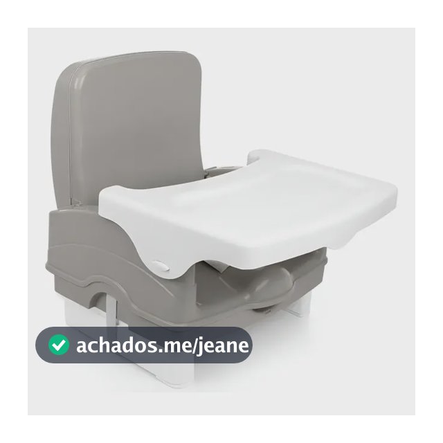 Cadeira de Refeição Portátil Cosco Kids, Smart, Cinza