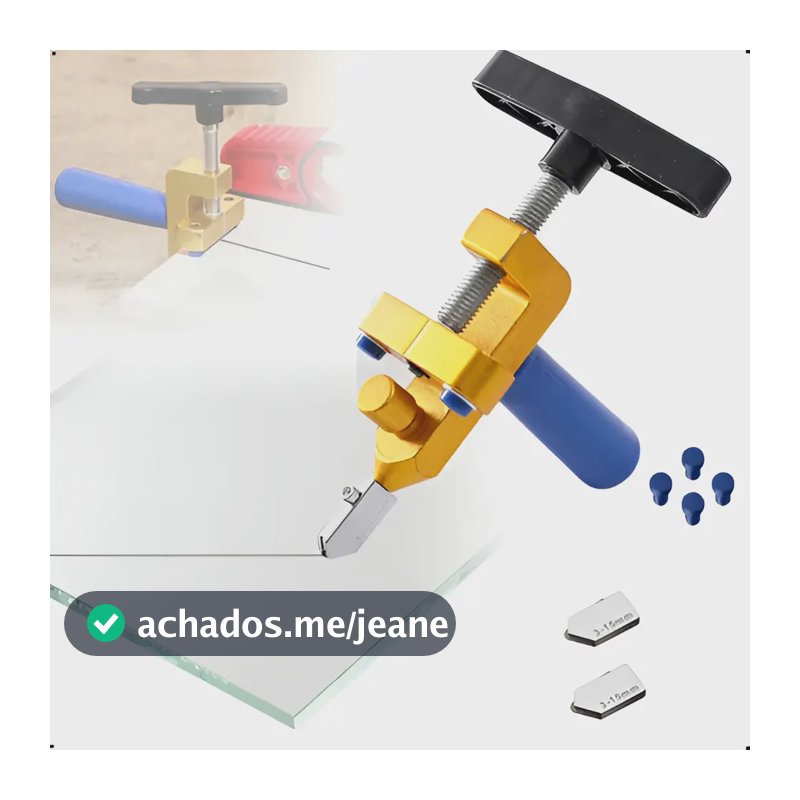 Riscador Manual Para Cortar Vidro Cerâmica Telha Piso Top