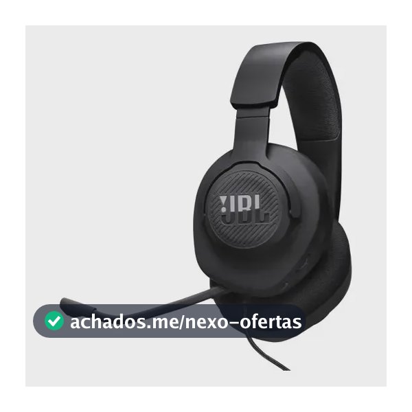 Fone de Ouvido JBL Quantum 100M2 Gamer Over-ear com Microfone Removível para PS4 e PS5