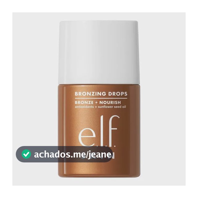 Elf Bronzing Drops | Sérum Bronzeador Com Glow Natural 2 Pure Gold