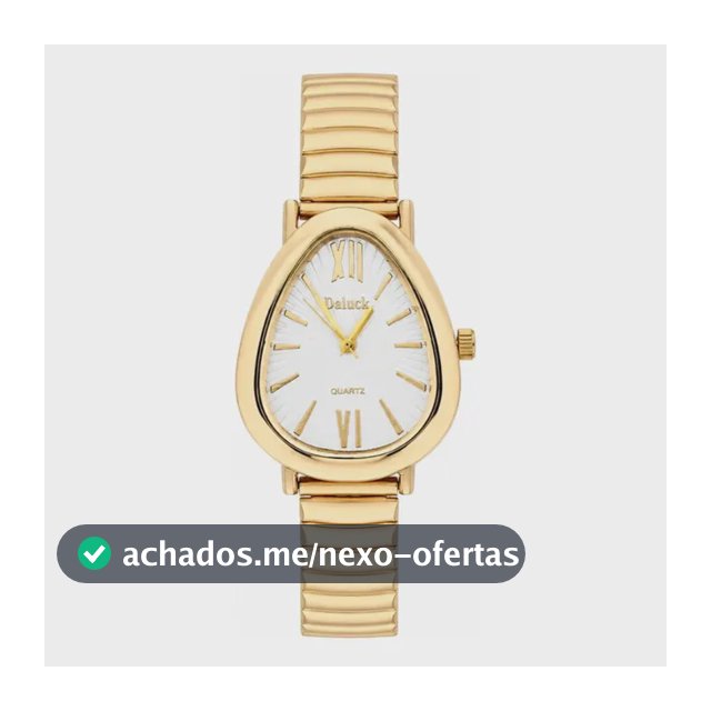 Relógio De Pulso Feminino Premium Aço Bracelete Tulipa Moda Dourado
