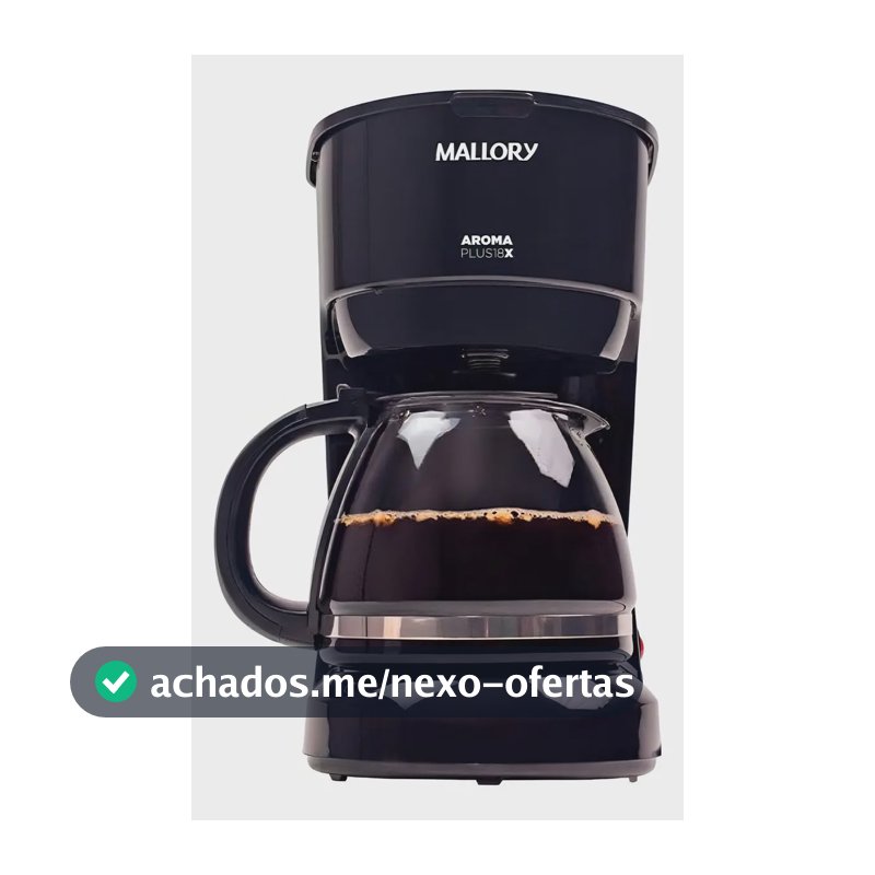 Cafeteira Elétrica Mallory Aroma Plus 18 Xícaras