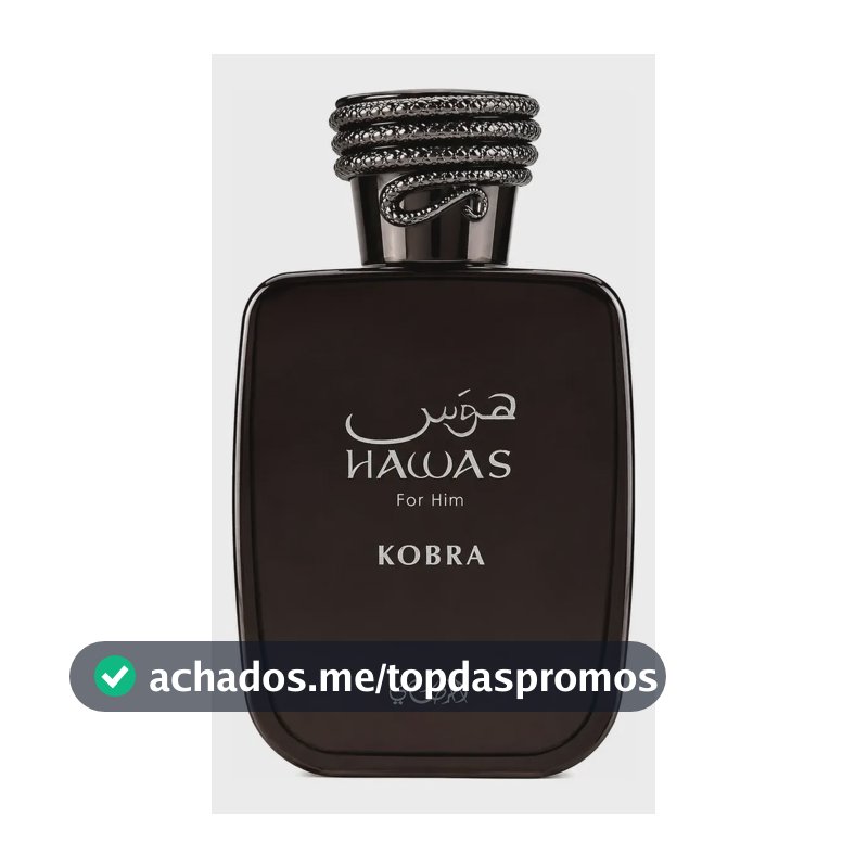 Rasasi Hawas Kobra Edp 100ml Perfume Masculino Original